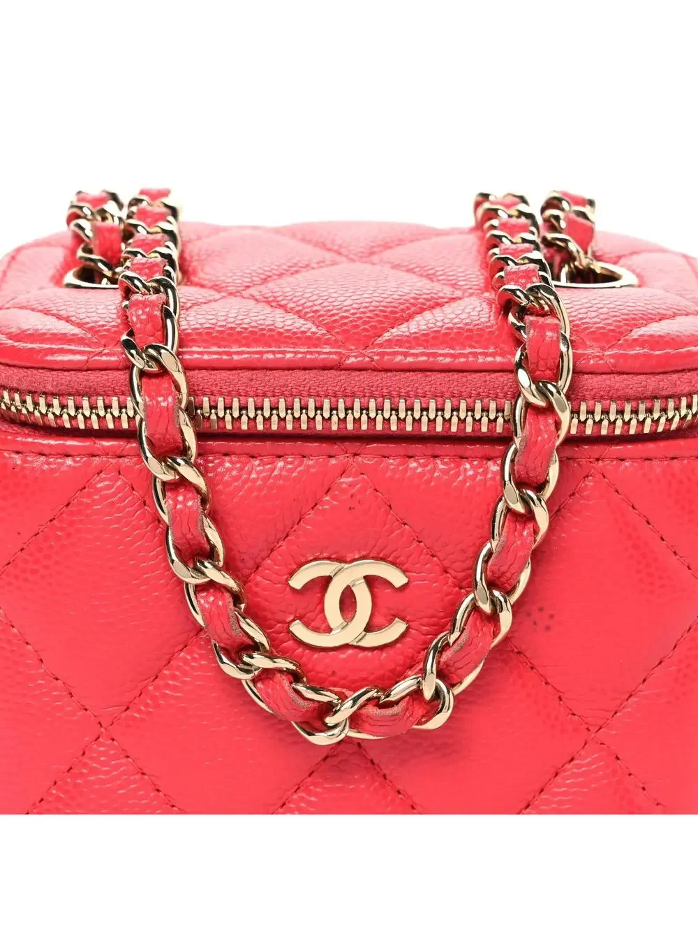 Chanel Caviar Quilted Mini Vanity Case #329217C19B